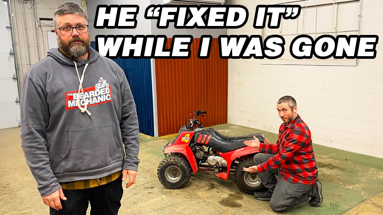 I Answer YOUR Questions while Dan Tries to Fix a 4 Wheeler