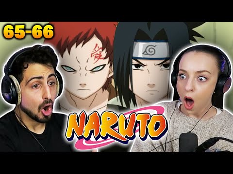 SASUKE VS GAARA! *NARUTO* Episodes 65 & 66 REACTIONS!