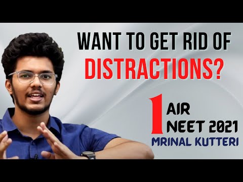 Distractions can be controlled... | Mrinal Kutteri AIR 1 NEET 2021 | Art of Concentration Review