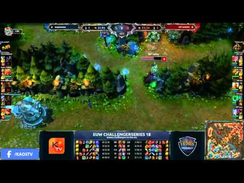 NiPGaming Vs. NoRemorse Map 1 - RO8 - EUW ChallengerSeries 18