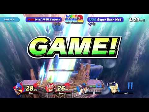 Warp Zone 2 Winners Quarters - Dice & Suspect vs Super Dan & Ned - Smash Ultimate