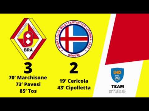 Serie D: gol giallorossi Bra-Ligorna 3-2, 30^ giornata