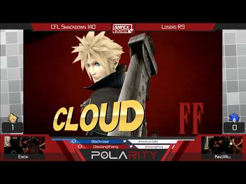 CFL Smackdown 140 WiiU - Ewok (Cloud) vs KingWill (Sonic) - Losers R9