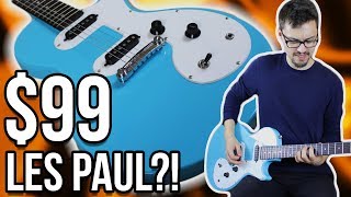 Video thumbnail for Epiphone Les Paul SL Demo/Review || A $99 Les Paul?! by Agufish