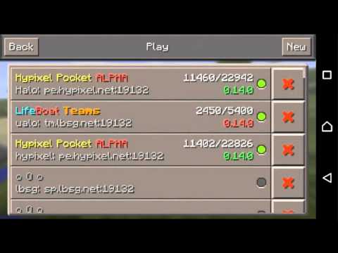 Kacper Wiśniewski - How to enter a multiplayer server in Minecraft PE (without LAN) - Guide - Minecraft Pocket Edition