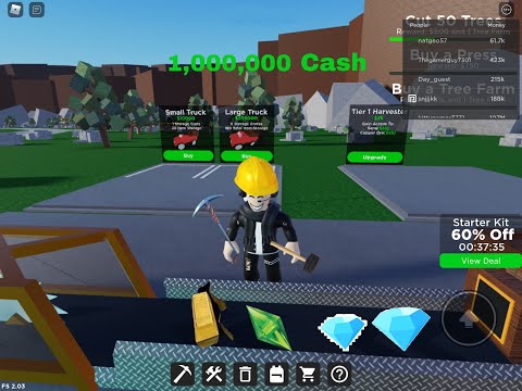 Buying a 1,000 Robux diamond generator.... (Roblox factory simulator)