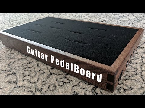 D.I.Y. Walnut Pedalboard - Build Video