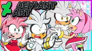 Silver and Amy VS DeviantArt - IT'S NO USE!!!!!! (FT Tails)