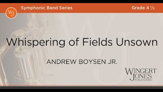 Whispering of Fields Unsown