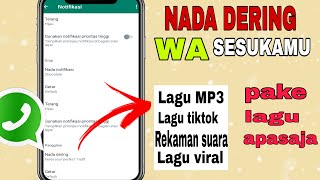 Download lagu Cara ganti nada dering wa original pake lagu apa saja || gampang 2021 mp3 Download lagu Cara ganti nada dering wa original pake lagu apa saja || gampang 2021 mp3
