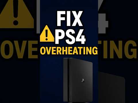 PS4 Keeps Overheating? Do THIS Now! 🔥