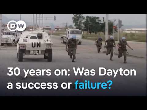 1995年《岱頓和平協議》從一開始就註定失敗了嗎？ | DW 新聞 (Was the 1995 Dayton Peace Agreement doomed to fail from the outset? | DW News)