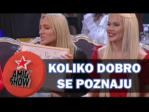 Koliko Dobro Se Poznaju - Ami G Show S11 - E23