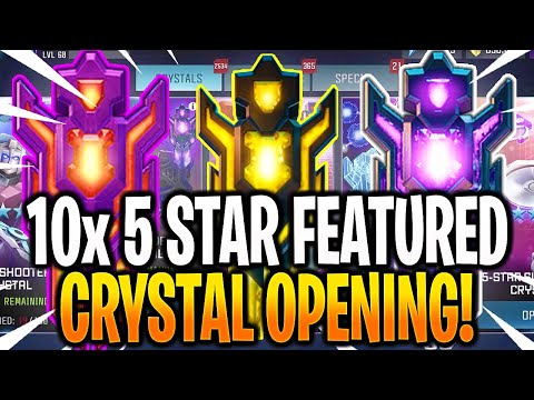*NEW* 10x 5 STAR FEATURED CRYSTAL OPENING! - Transformers: Forged To Fight