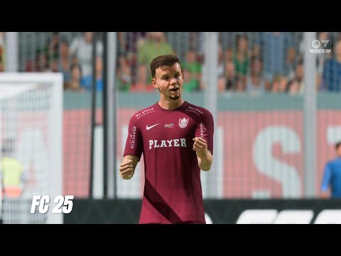 FC 25 FULL GAMEPLAY II CFR 1907 Cluj vs FC Hermannstadt II PC II