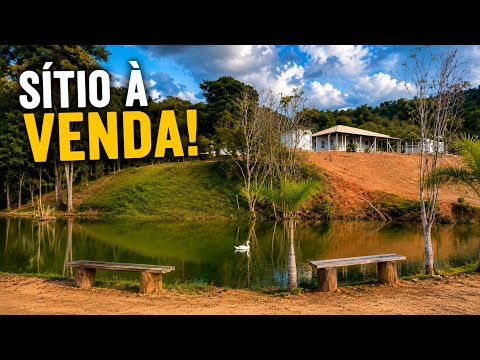 🏡Um Verdadeiro Paraíso! 9.000 m² com Piscina Aquecida 2 Açudes e Café Produzindo 
