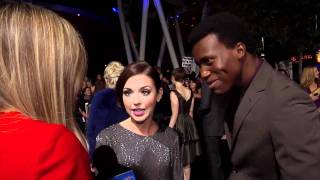 Amadou Ly & Janelle Froehlich At 'Breaking Dawn Part 1' World Premiere video