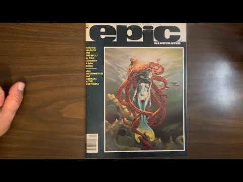 Epic Illustrated #12: el final de Marada, el debut de Jon J. Muth en los cómics y ¡el primer Gede...