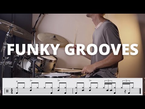 3 FUNKY Drum Grooves to Get Those Heads Bopping - Quick Drum Lesson