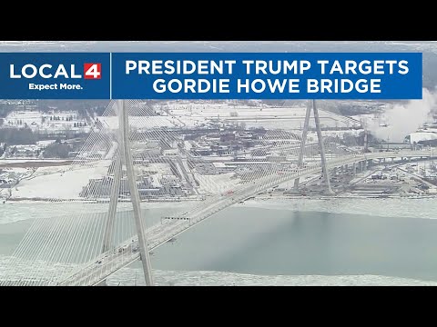 Future of Gordie Howe Bridge questioned after Donald Trump post despite testing phase