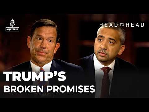 Trump’s broken promises: economy, war and ICE: Steve Cortes and Mehdi Hasan | Head to Head