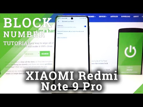 How to Block Number in XIAOMI Redmi Note 9 Pro – Block Calls and Texts