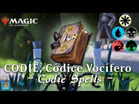 Deck Tech Commander #33 (até 100 reais) - Codie, Códice Vocífero - Codie Spells