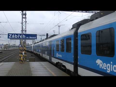 640.003 a 640.002 a 440.006 a 650.003 celý vlak "Panterů" na zkouškách firmy Škoda