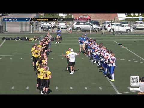 Norrköping Panthers Vs. Vålerenga Trolls  - Amerikansk Fotboll Division 1 Dam