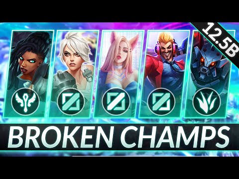 15 NEW BROKEN MAINS for Patch 12.5B - Best Champions Tier List - LoL Guide
