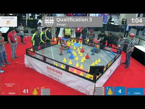 2018 VEXU Design Q3 - CMAA vs CSUN - 111 to 44