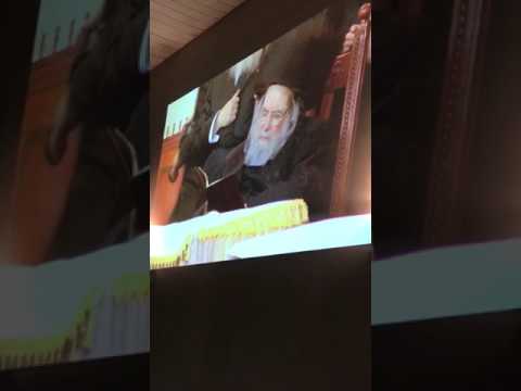 Live ‏The Belzer Rebbe London , Europe.