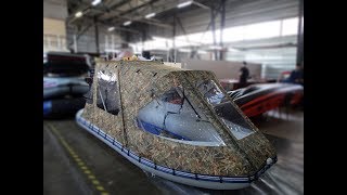 Тент лодочный ходовой трансформер своими руками