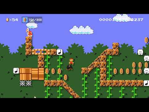 Automatic Level　　 don't move by たぼっち 🍄 Super Mario Maker 2 ✹Switch✹ #aww