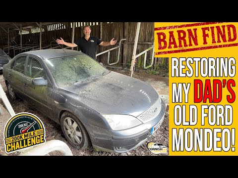 Thumbnail for Can I RESTORE my Dad's old Ford Mondeo BARN FIND and Drive it 200K miles? Part 1 by Ford Mondeo