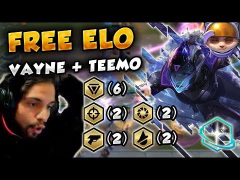 TFT VAYNE + TEEMO OP | Composición META Ciberneticos Francotiradores | Teamfight Tactics LOL Español