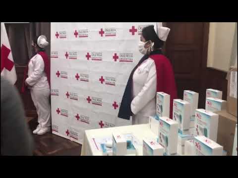 Destacan el trabajo articulado de la Provincia con la Cruz Roja Argentina