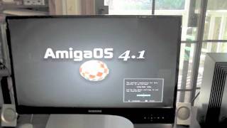 AmigaOne X1000 First Boot February 2nd 2012