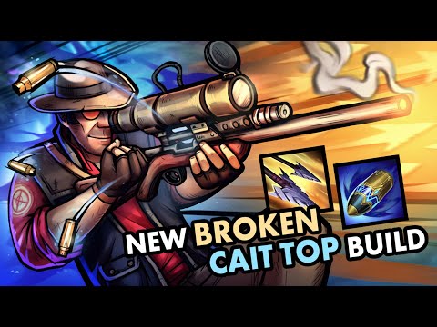 THIS CAITLYN TOP BUILD IS SO BROKEN (NEW HIDDEN OP CHAMP)