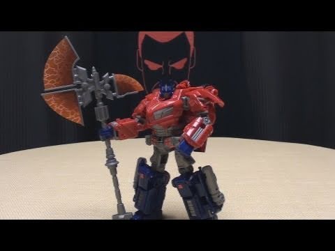 Corbot V WAR AXE ACCESSORY for War for Cybertron Optimus Prime: EmGo's Transformers Reviews N' Stuff