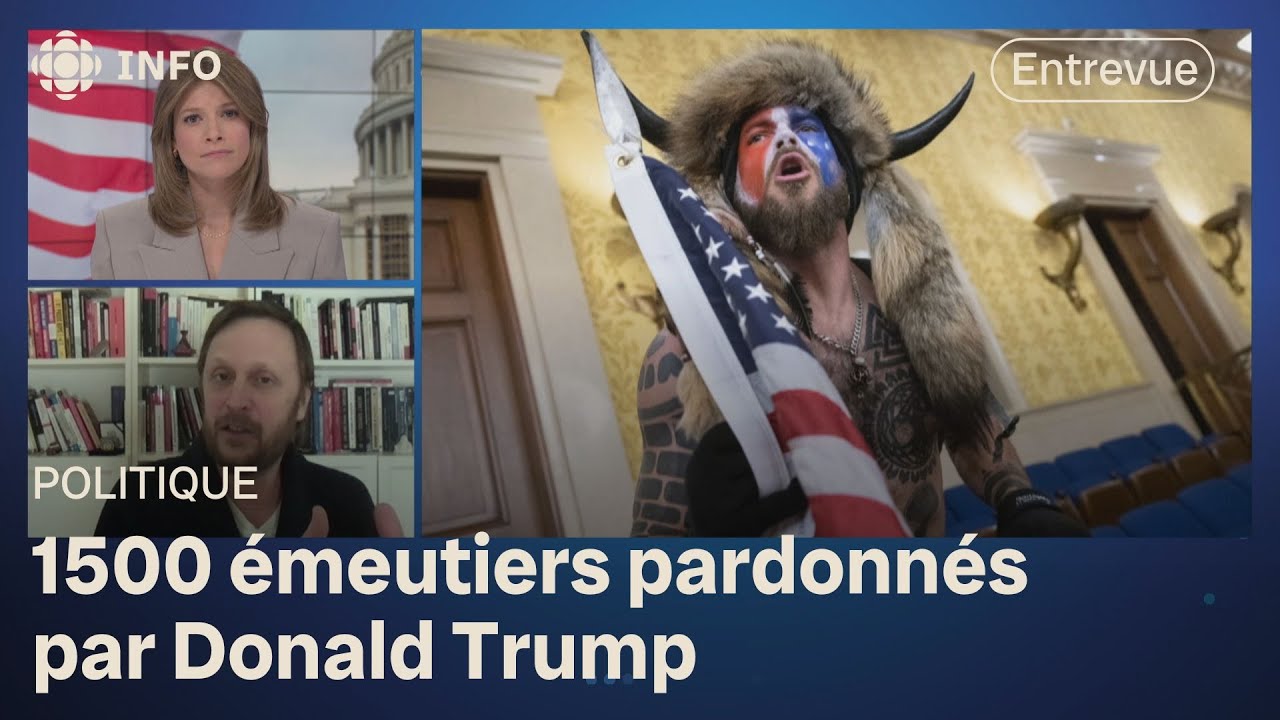 Des émeutiers du 6 janvier libérés par Donald Trump : l'avis d'un expert | 24•60