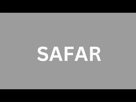 How to Pronounce SAFAR || PRONUNCIATION ACADEMY