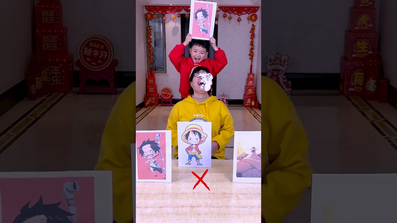 Guessing character challenge fun! Call friends to play! #funny #party game #new year blessings