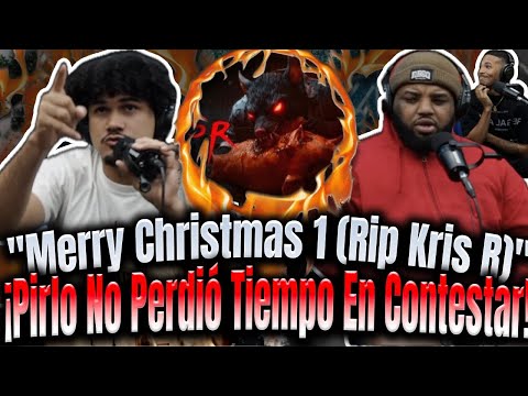 REACCIÓN a "Merry Christmas 1 (Rip Kris R)" Pirlo Le Contestó Rápido A Kris R!!! ¿Quien Ganó?