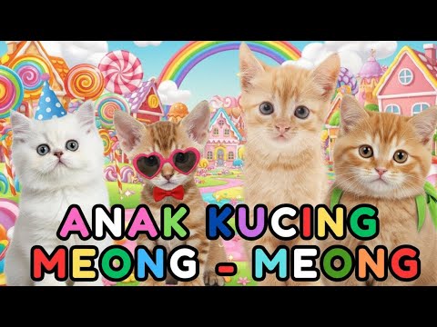 CAT MEOW MEOW is so cute it makes the little cat laugh