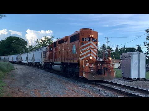 Tons of Great RS3L Action on EJ&E 665 | Round Trip on CN Job L573