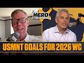 Alexi Lalas On Expectations For USMNT 2026 FIFA World Cup Draw FULL INTERVIEW The Herd
