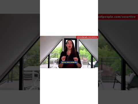 You can be nice AND assertive #shorts