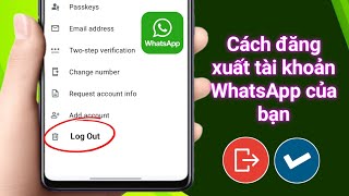 Download the video "Cách Đăng Xuất Tài Khoản WhatsApp | Hướng Dẫn Đăng Xuất WhatsApp (2025)"