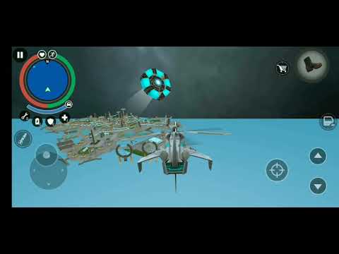 rope hero vice town go to New city 2050 new crab robot #viral #video